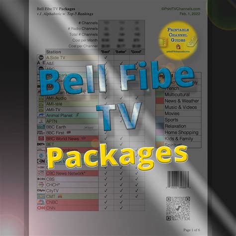 belle chanel|bell fibe tv programming packages.